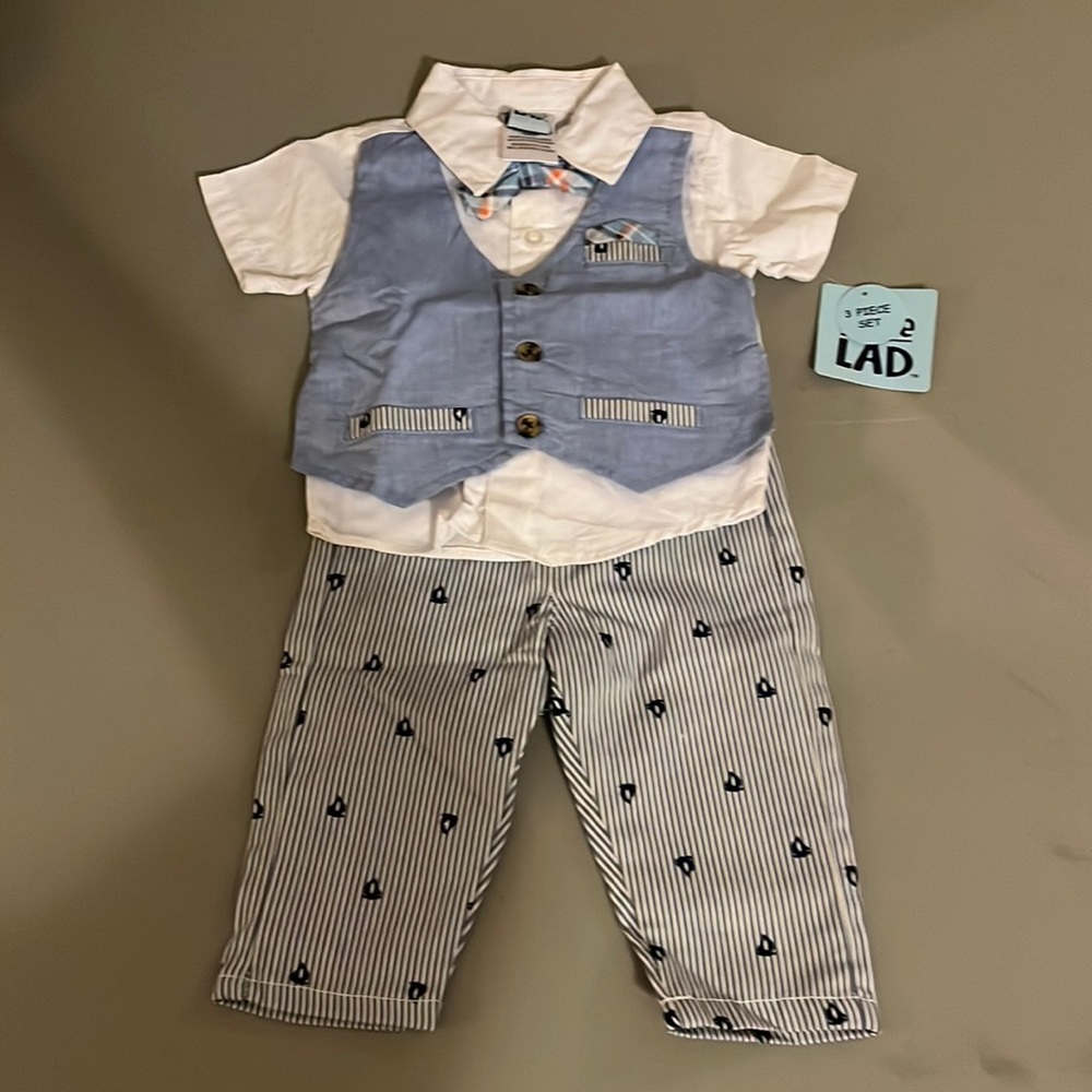 Baby nautical suit